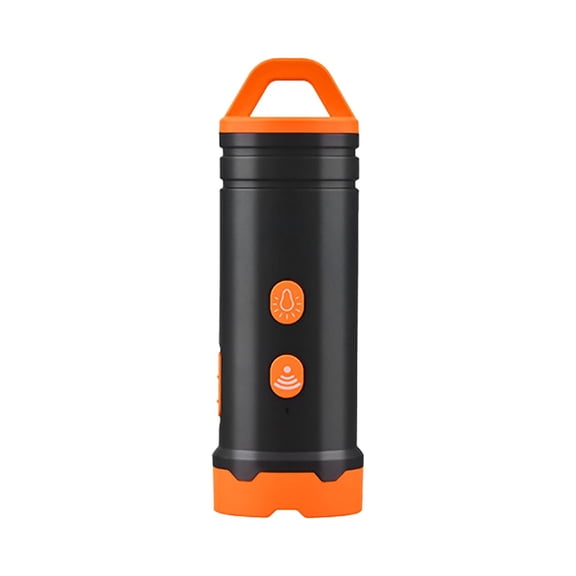 uvwlwu Dog Training Device with High Power Flashlight LED Lights and USB Charging Portable Behavior Correction Tool(Orange)