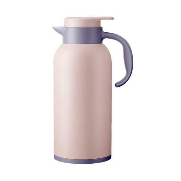 uvwlwu Double Walled Insulated Thermal Carafe For Hot And Cold Beverages Ideal Coffee Tea Milk Hot Chocolate Drinks(Pink)