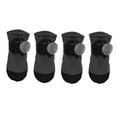 thumbnail image 1 of uvwlwu Durable All Weather Outdoor Dog Shoes with Reflective On Rain Boots and Traction Sole Design for Walking(Black2), 1 of 8
