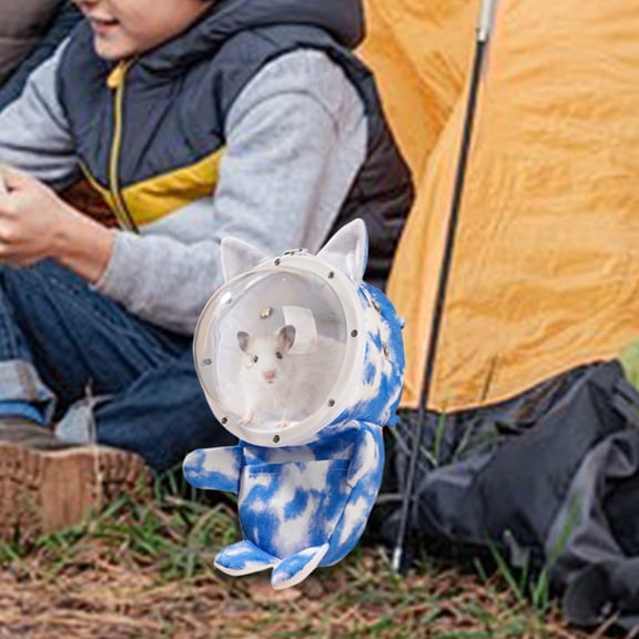 uvwlwu Durable Lightweight Pet Supplies For Small Animals Versatile Design With Canvas Sponge Acrylic Metal And Materials(B,26X14X15CM)