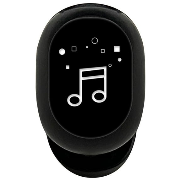 uvwlwu F911 Compatible Wireless Headset Stereo In-Ear Mini Stealth Earbuds for Clear Hands-Free Communication(Black)