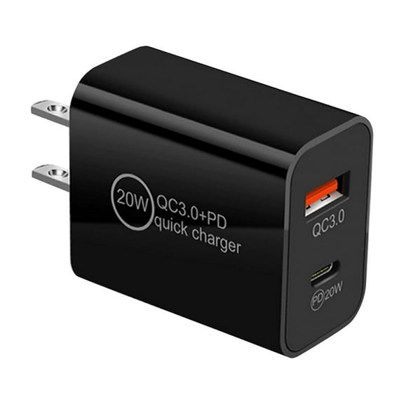 uvwlwu Fast & Efficient 20W US Charger Adapter: Your Devices Anywhere With Compact Design & Advanced Features!(A)