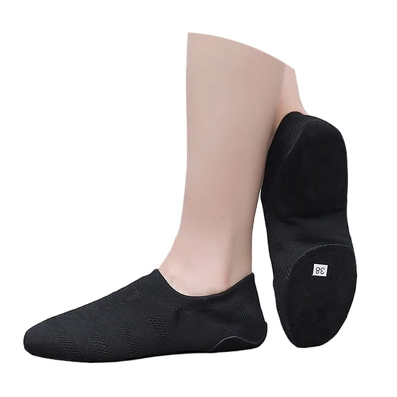 uvwlwu Flat Shoes for Women Dance Shoes For Latin Jazz Modern Ballet Cheerleading Gym Low Heel Lightweight Comfortable Practice Performance
