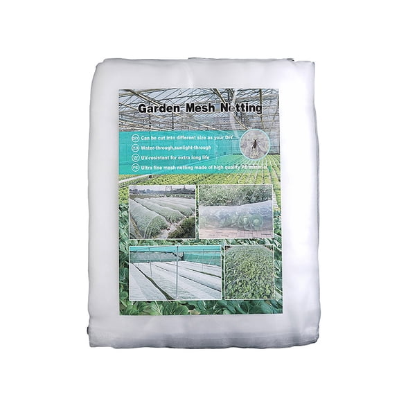 uvwlwu Garden Netting Mesh 3*8m Covers Ultra Fine Net For Vegetable Flowers Strawberry Crops From Barrier Eating Netting For Garden(Clear)