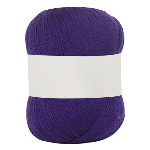 uvwlwu Hand-Knitted Mongolian Wool Weaving Thread for DIY Craft Projects and Sports Accessories(Dark Blue)