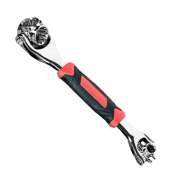 uvwlwu Heavy Duty Adjustable Socket Set Universal Grip Tool Kit for Automotive and Home Assembly Projects(Watermelon Red)