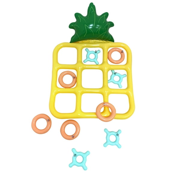 uvwlwu Inflatable Pool Games Set for Exciting Water with Family and(Yellow)