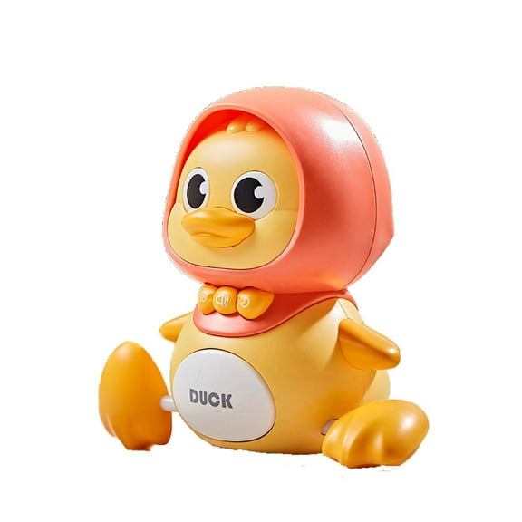 uvwlwu Interactive Hatching Musical Toy for Early Learning and Sensory Development with Singing Walking and Crawling Features(Yellow)