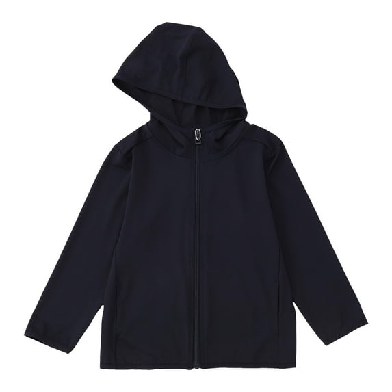 uvwlwu Jackets for Girls,Little Boys Girls UPF 50+ Sun Protective Hoodie Jacket Lightweight Long Sleeve Sun Shirt For Boys And Girls Hiking Outdoor(Size:7-8 Years)