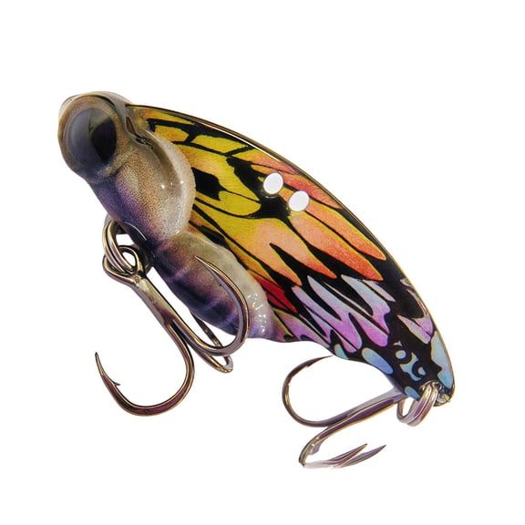 uvwlwu Long Casting Vibration Slow Sinking Metal with High Density Design for Saltwater and Freshwater Fishing(F)