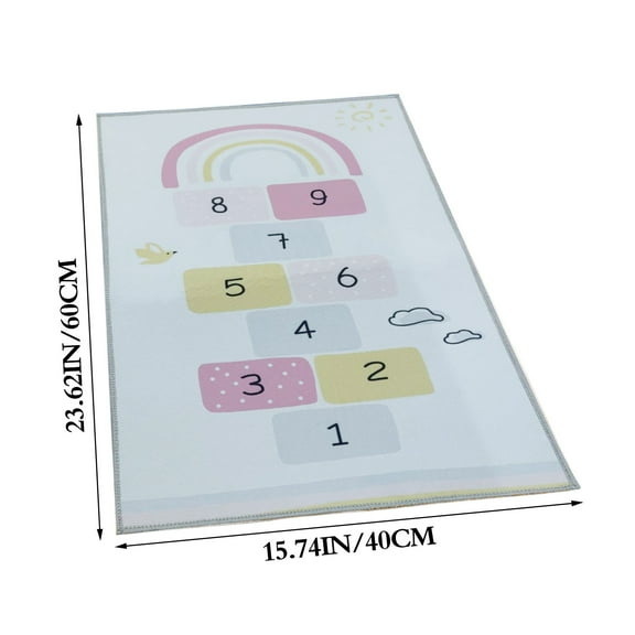 uvwlwu Lovely Jumping House Carpet Mat Children Play Climbing Mat Interesting Car(A)