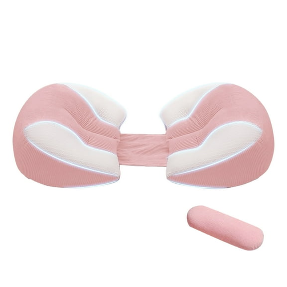 uvwlwu Maternity Pillow For Pregnant Women Pregnancy Pillow For Comfort & Support For Side Sleeping Back Soft Maternity Pillows For Women(Pink,72X38CM)