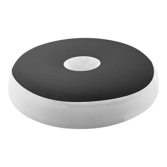 uvwlwu Memory Foam Seat Cushion For Elderly Round Donut Pillow For Tailbone – Post Chair Wheelchair & Bed(Black,40x40cm)