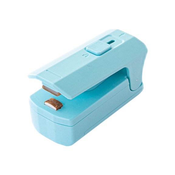 uvwlwu Multifunctional Mini Portable Bag Sealer Heat Seal Portable Heat Vacuum Sealers Sealer Chip Bag Sealer(Sky Blue)