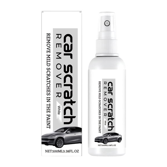 uvwlwu Nano Scratch Remover Spray for Cars Efficient Three-in-One Formula to Erase Light Scratches and Shine(C)