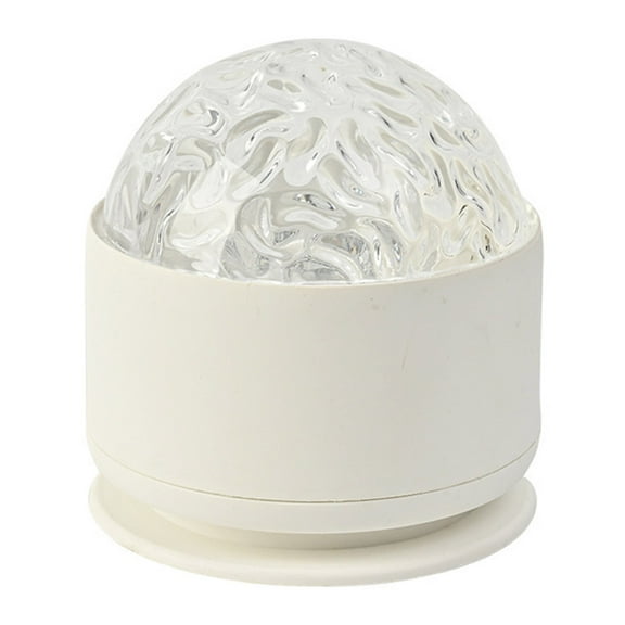 uvwlwu Ocean and Projector Lamp with Remote Control 16 Dynamic Colors 3D Lighting Effect for Home Bar(White)