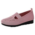thumbnail image 1 of uvwlwu Orthopaedic Shoes Women's Walking Shoes Women's Lightweight Width Mesh Breathable Casual Comfort Running Shoes Comfortable Outdoor Summer Shoes Trainers(Pink,8.5), 1 of 9