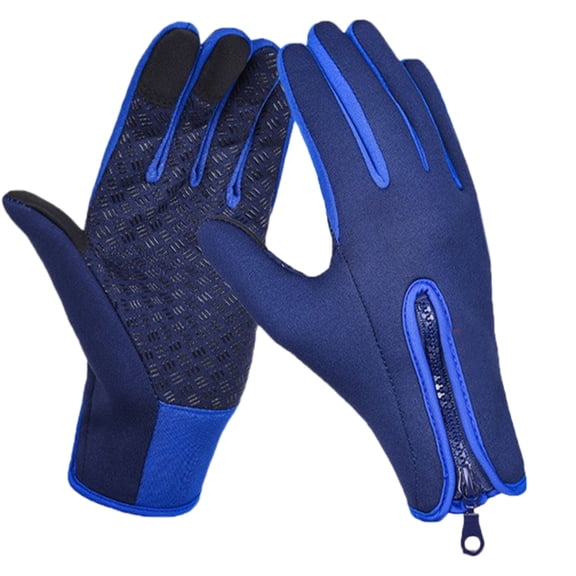 uvwlwu Outdoor Sports Climbing Gloves for Maximum Grip and All Weather Performance(Blue)