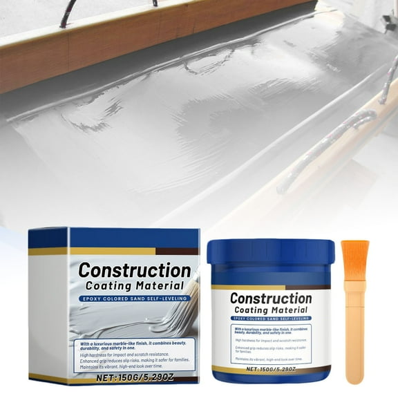 uvwlwu Polyurethane Coatings Flexible Crack Impermeable Universal Sealant for Concrete Wood Metal(White)