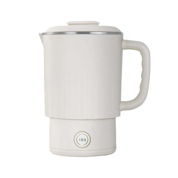 uvwlwu Portable Foldable Kettle Stainless Steel Travel Water Boiler Fast Heating Compact Design For Home Camping Outdoor Use(B,20X16.5X12.5cm)