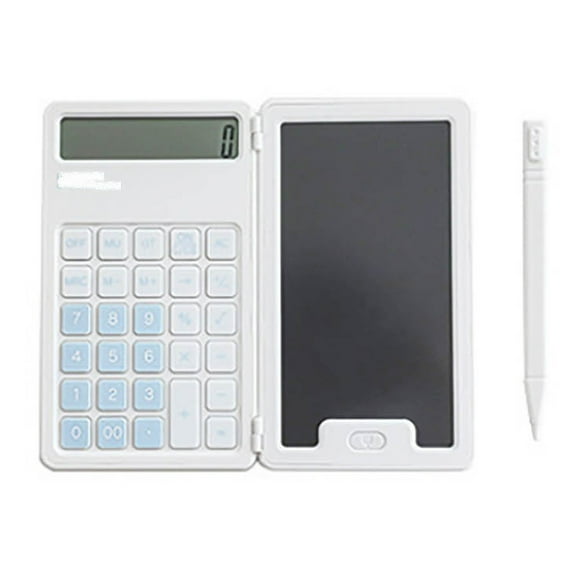 uvwlwu Portable Handwriting Calculator Device With LCD Writing Tablet For Math Function Desktop School Accounting Use(White)