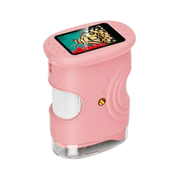 uvwlwu Portable Kids Telescope for Outdoor Exploration and Science Learning Adventure Tool(Pink)