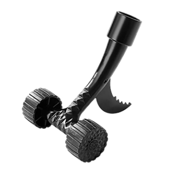 uvwlwu Puller With Wheels Ergonomic Handheld Extractor Tool Lightweight Compact Garden Weeding Tool For Easy Effective Removal Tool Precision Puller For Summer Gardening(Black,21x13x4cm)