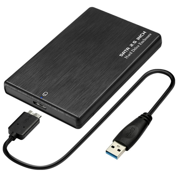 uvwlwu SHELLTON Slim Portable External Hard Drive 2 USB 30 High-Speed Data Storage Device for PC Laptop(Black)