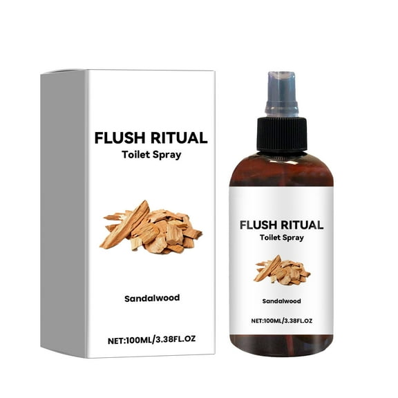 uvwlwu Sandalwood Fragrance Toilet Spray for Instant Bathroom and Kitchen Odor Elimination and Air Freshening(Brown)
