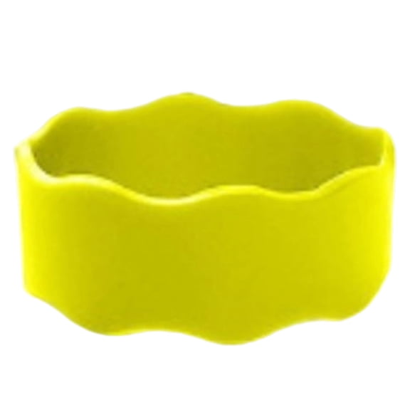 uvwlwu Silicone Baby Bottle Name Bands Custom Bottle Labels For Daycare And Reusable For Boys And Girls Dishwasher And Boiler(Yellow,B)