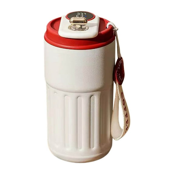 uvwlwu Smart Stainless Steel Coffee Mug with LED Temperature Display ...