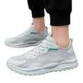 thumbnail image 1 of uvwlwu Sneakers for Men Sports Shoes Fashionable And Solid Color The New Pattern Summer Mesh Breathable Comfortable And Non Casual Large Shoes(Size:45), 1 of 9