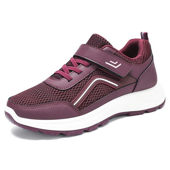 uvwlwu Sneakers for Women Breathable For Casual Walking Comfortable Flat Sole Athletic Shoes Lightweight Everyday Wear