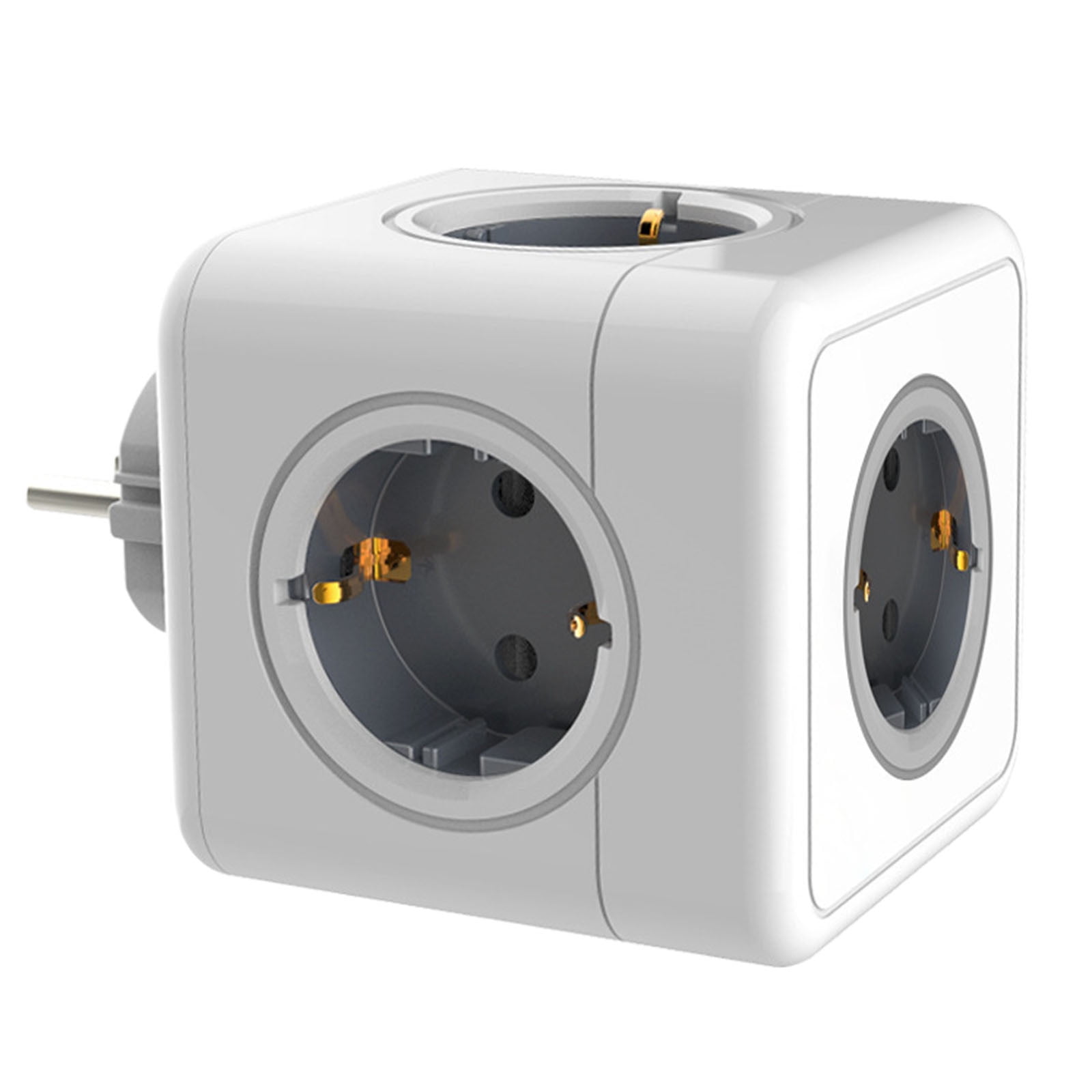 uvwlwu Socket Cube Multiple Socket 5 Way Expandable 3680 W Distributor ...