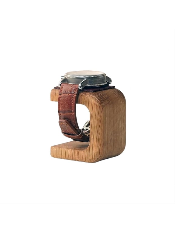 Solid Wood Handmade Watch Display Stand Holder Rack For All Models Men And Women Showcase Organizer(Brown)