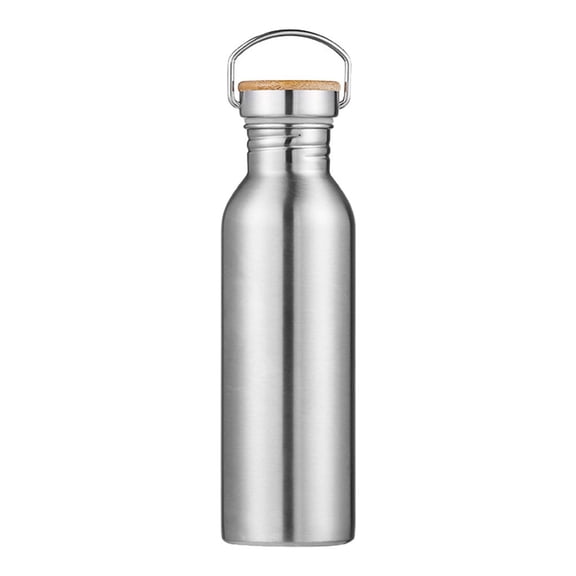 uvwlwu Stainless Steel Insulated Sports Kettle for Outdoor Camping and Travel Adventures(Silver)