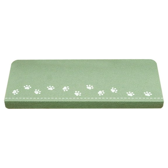 uvwlwu Stair Mat Sound Insulation Scratch Proof Non Carpet for Home Elderly Fall Durable Easy Clean Whole Washable(A)