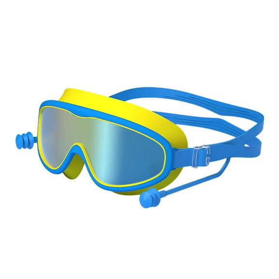 uvwlwu Swimming Goggles Fog Leak Proof Swim Goggles For Adults & Kids Comfortable Adjustable And Durable For Pool Ocean And Competitive Swimming(Blue)