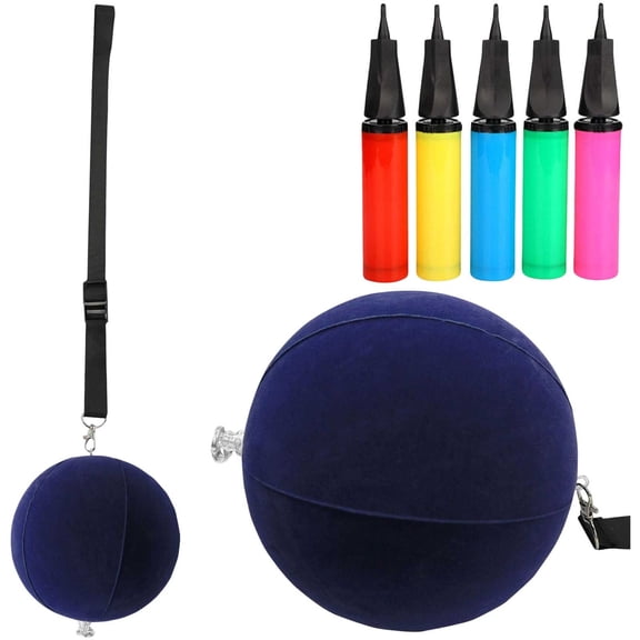 uvwlwu Swing Trainer Aid for Indoor Outdoor Practice Skill Development with Portable Air Design(A)