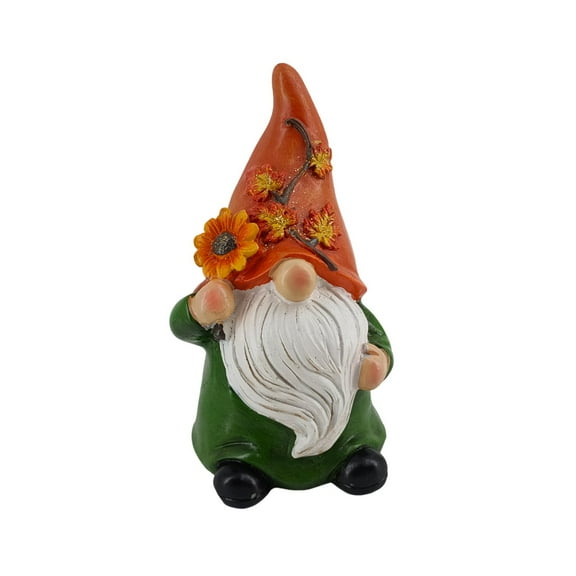 uvwlwu Thanksgiving Resin Crafts Fall Season Autumn Fascination Figurines. Three Styles: Holding Flower Reading Book Carrying Pumpkin. Ideal Thanksgiving Memento. Handmade(A)