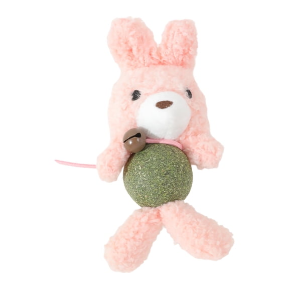 uvwlwu Toy for Indoor Cats Interactive Exercise Mice Chew Play Stimulation Pet Activity All Breeds(Pink)