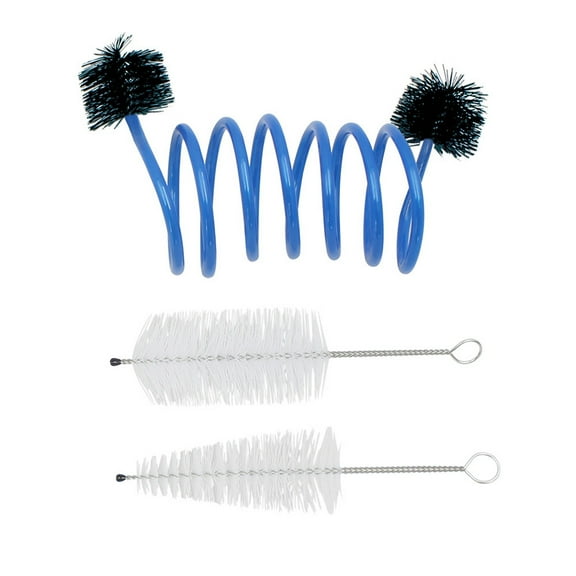 uvwlwu Trumpet Cleaning Kit with Mouthpiece Brushes Versatile Wind Instrument Deep Care Tool for Flutes Enhanced Flexibility(White)