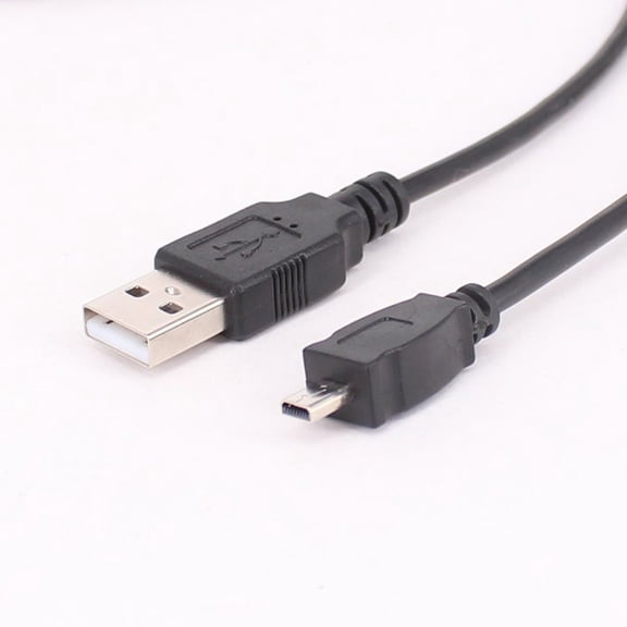 uvwlwu USB Cable 8D UC-E6 for Nikon Coolpix L110, L21, L22, S3000, S4000, S6000, S8000(Black)