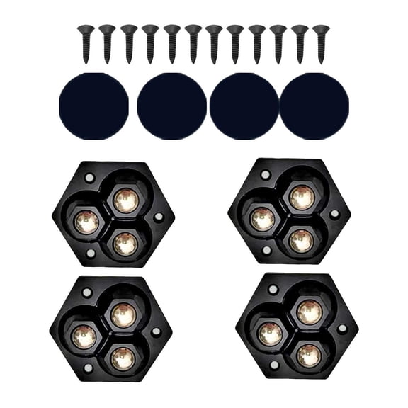 uvwlwu Universal Heavy Duty Silent Caster Wheel for Home Furniture No Drill Installation Hardware Accessory(B)