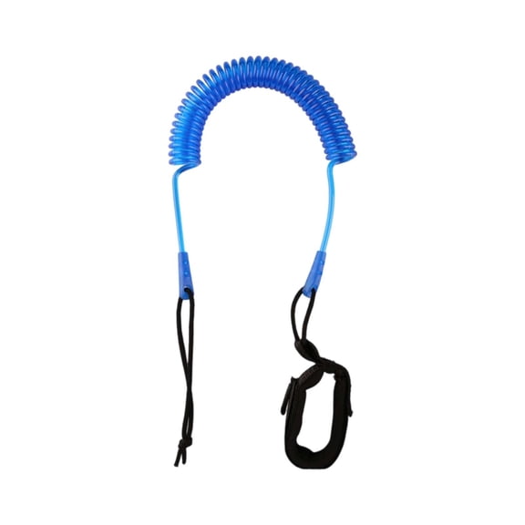 uvwlwu Universal SUP Leash with Swivel Ankle High Performance Tether for Boarding and Riding Durable Quick Release System(Blue)