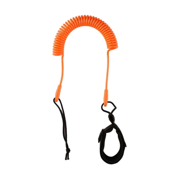uvwlwu Universal SUP Leash with Swivel Ankle High Performance Tether for Boarding and Riding Durable Quick Release System(Orange)