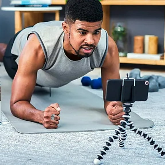 uvwlwu Universal Smartphone Camera Remote Shutter Control with Rechargeable Battery for Hands-Free Photography and Media Navigation(D)