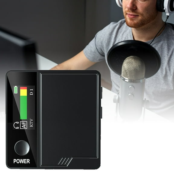 uvwlwu Voice Changer Device for Real- Gaming Communication Online Chat and Audio Recording with Superior Sound(Black)