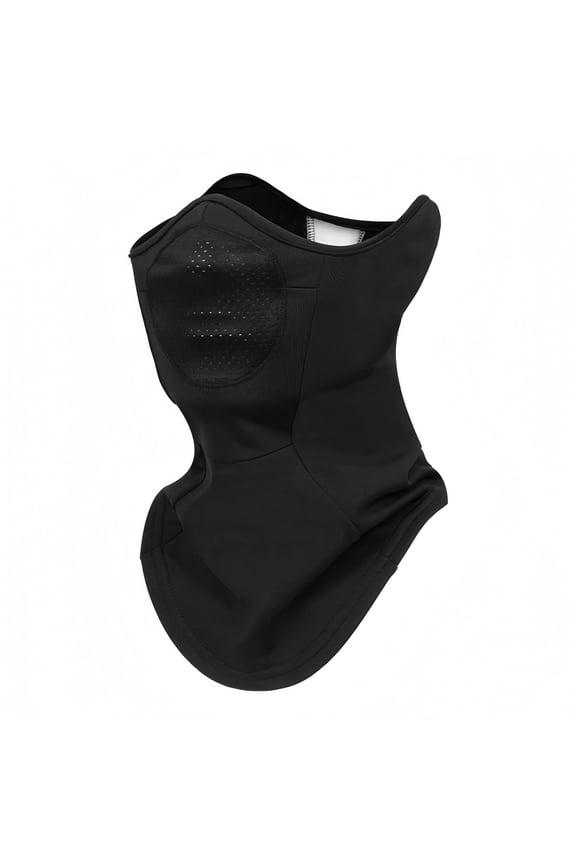 Winter Ski and Bike Face Windproof Warm Thick Outdoor Riding Hood Scarf for Cold Weather(Black)