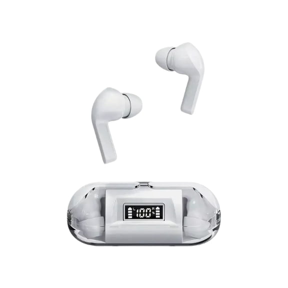 uvwlwu Wireless Headset Featuring Smart Display and Fast Type-C Charging for Extended and Ergonomic Comfort(B)